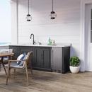 Avallon Stainless Steel 15 in. 3.3 cf Undercounter Outdoor Refrigerator 