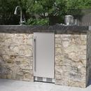 Avallon Stainless Steel 15 in. 3.3 cf Undercounter Outdoor Refrigerator 