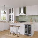 Avallon Stainless Steel 24 in. Built-in Beverage Center, French Door and Wine Cooler 
