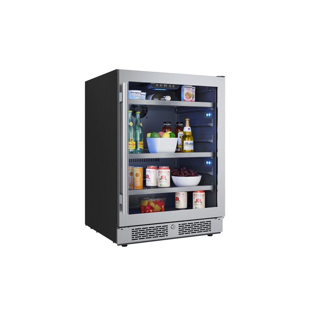 Avallon Stainless Steel 24 in. Undercounter Beverage Cooler 
