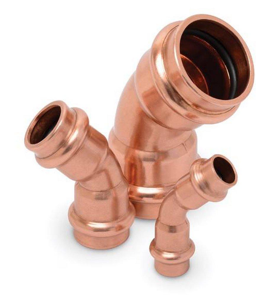 Parker Hannifin Press Copper 45 Degree Elbow 