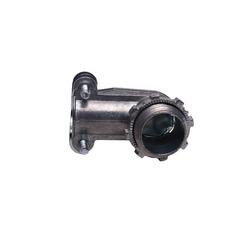 3/8 in. 90 Degree Die Cast Zinc Conduit Connector with 1/2 in. Knockout