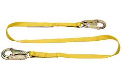 6 ft. Web Positioning and Restraint Lanyard (Snap Hooks, 1in. Web)
