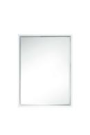 31-1/2 x 23-5/8 in. Rectangular Mirror in Glossy White