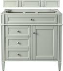 34-3/4 in. Floor Mount Vanity in Sage Green