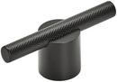 5/8 in. Center-to-Center Cabinet Pull in Matte Black