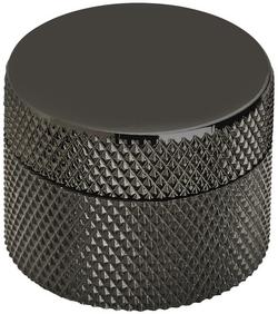 1-1/4 in. Cabinet Knob in Matte Black