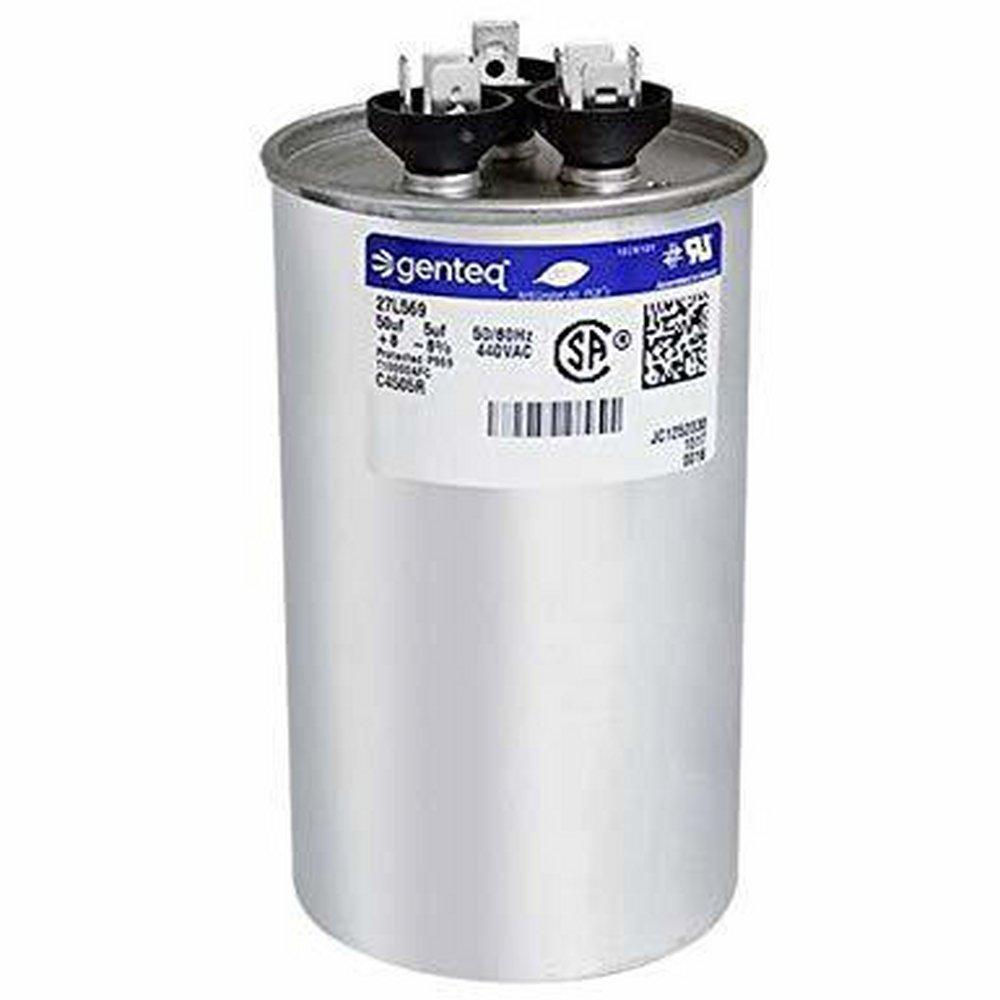 60/5 mfd 440V Round Run Capacitor 