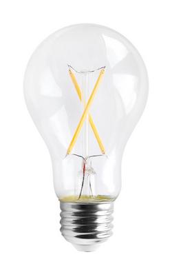 40W 4-1/50 in. A19 LED Light Bulb with a Medium E-26 Base Dimmable in Clear