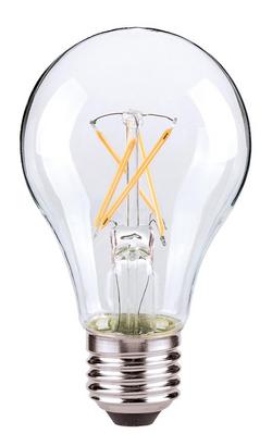60W 4-10/77 in. A19 LED Light Bulb with a Medium E-26 Base Dimmable in Clear