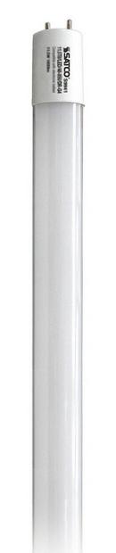 SATCO Gloss White 10W Dimmable LED Medium Bi-Pin Bulb 
