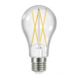 100W 4-41/100 in. A19 LED Light Bulb with a Medium E-26 Base Dimmable in Clear