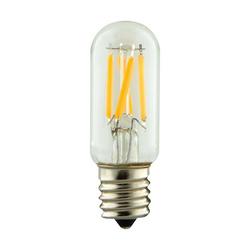 40W 2-17/25 in. T7 LED Light Bulb with a Intermediate E-17 Base in Clear