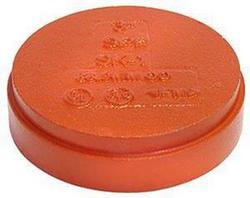 1-1/2 in. Galvanized Fire Grooved Cap