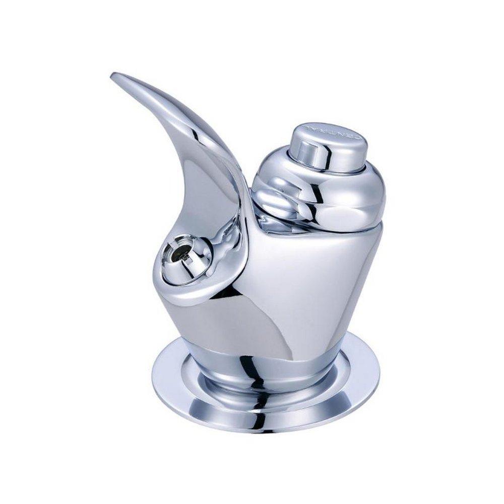 Central Brass Polished Chrome Push Button Handle Bubbler 