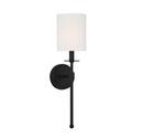 *CVR* 1 LGHT MABL WALL SCONCE 