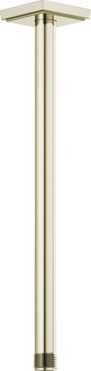 16 in. Ceiling Mount Shower Arm and Flange in Polished Nickel