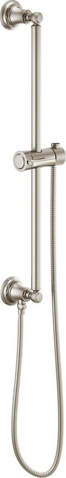 Brizo Luxe Nickel Shower Rail 