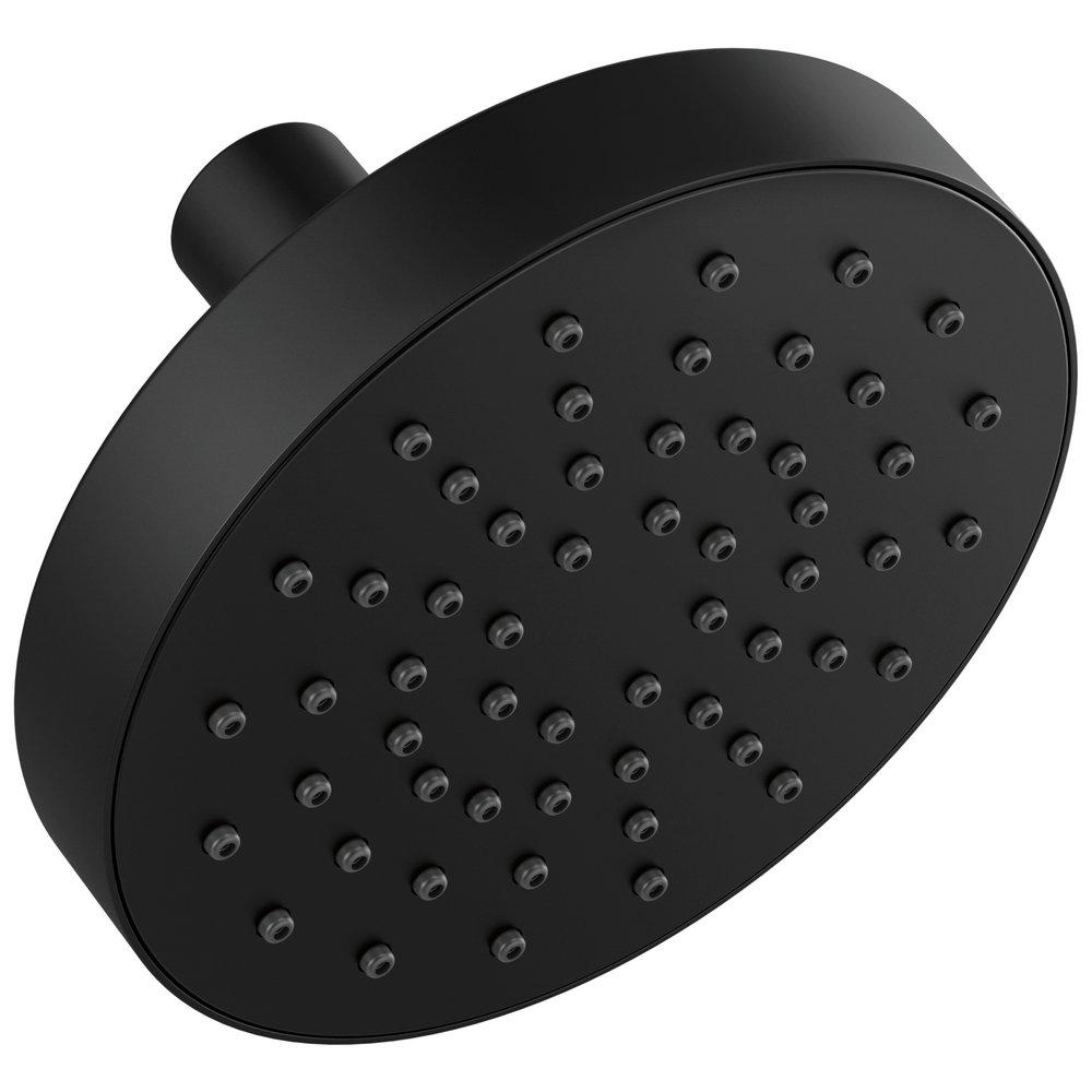 Brizo Matte Black Single Function Full Showerhead 