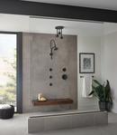 Brizo Matte Black Single Function Full Showerhead 