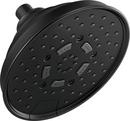 Brizo Matte Black Multi Function H2Okinetic&reg; Rinsing Spray, Full Spray, Massage, Shampoo Spray and Full Spray w/ Shampoo Spray Showerhead 