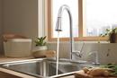 Single Handle Pull Down Kitchen Faucet 