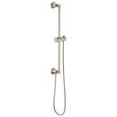 Shower Rail in Brilliance Brushed Nickel