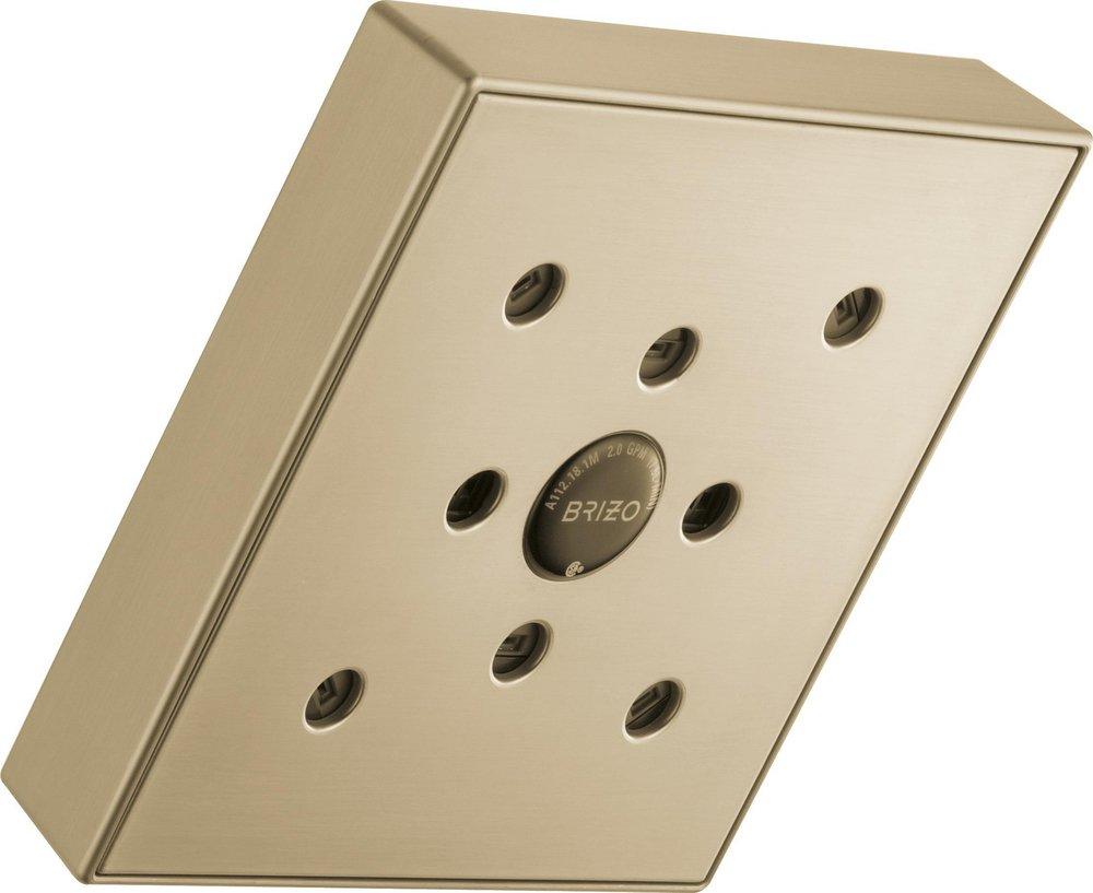 Brizo Luxe Gold Dual Function Full and Rain Showerhead 