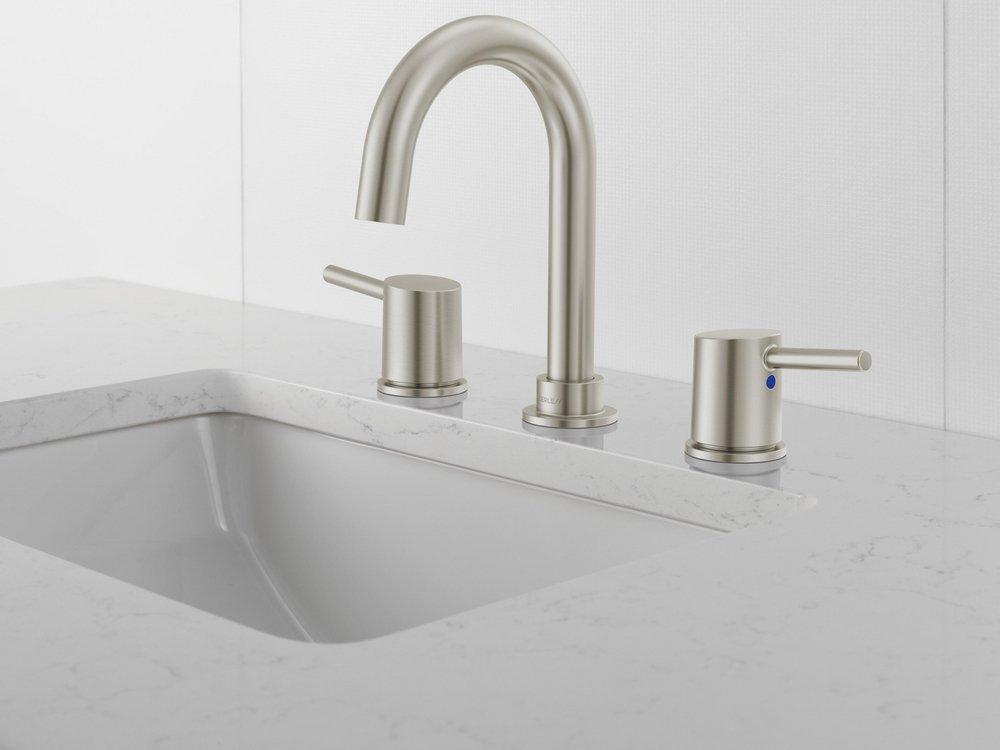 Widespread Handles in Brushed Nickel 