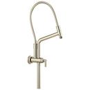 10-7/16 in. Shower Rail in Polished Nickel