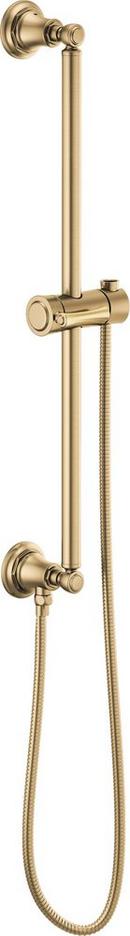 Brizo Luxe Gold Shower Rail 