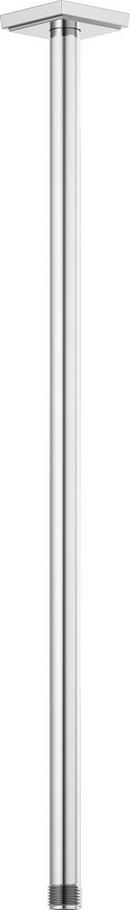 24 in. Ceiling Mount Shower Arm and Flange in Chrome