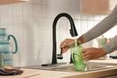 Peerless® Matte Black Single Handle Pull Down Kitchen Faucet 