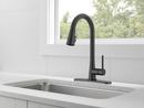 Peerless® Matte Black Single Handle Pull Down Kitchen Faucet 