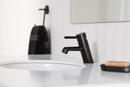 Single Handle Monoblock Bathroom Sink Faucet in Matte Black 
