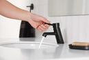 Single Handle Monoblock Bathroom Sink Faucet in Matte Black 