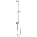 30 in. Shower Rail with Hose in Polished Chrome