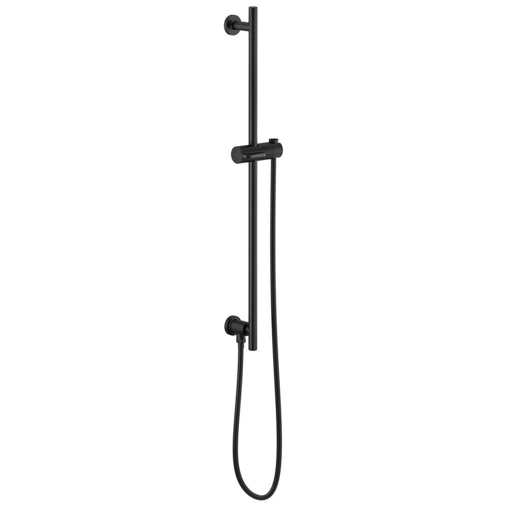 Brizo Matte Black Shower Rail 