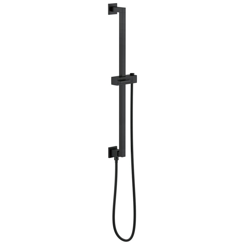 Brizo Matte Black Shower Rail 