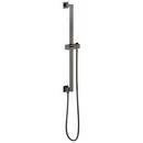Shower Rail with Hose in Luxe Steel