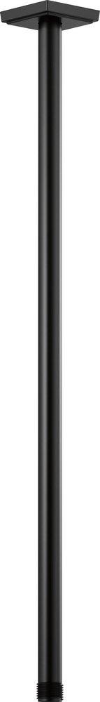 Brizo Matte Black 1/2 x 24 in. NPT Brass Shower Arm 