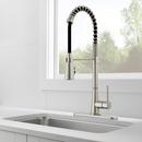 Peerless&reg; Stainless Single Handle Deck Mount Faucet 