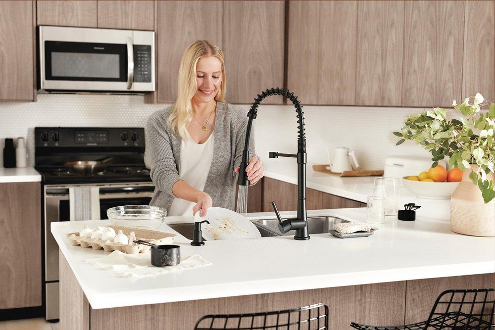 Single Handle Lever Deck Mount Service Faucet 