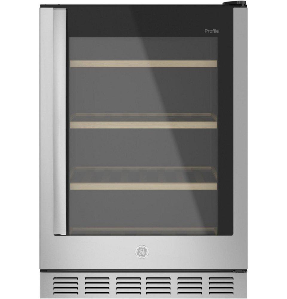 GE Profile™ Stainless Steel 23-1/2 in. 5.1 cu. ft. Beverage Center 