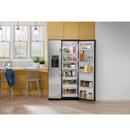 25.3 cu. ft. Side-By-Side Refrigerator in Stainless Steel 