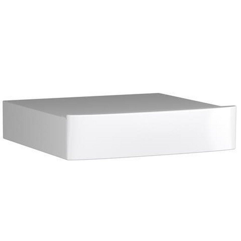 28 in. Riser in White 