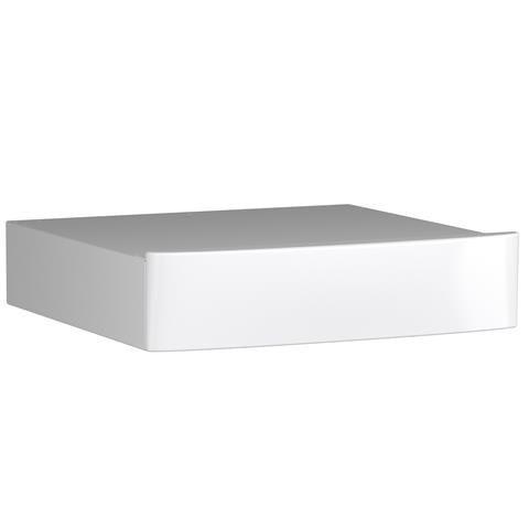 28 in. Riser in White 