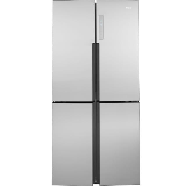 Haier Stainless Steel 16.80 cu. ft. French Door and Bottom Mount Freezer Refrigerator 