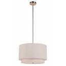 Trans Globe Lighting Ivory 60W 3-Light Medium E-26 Incandescent Pendant 