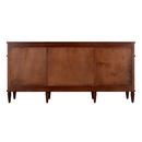 Signature Hardware Antique Brown 72-1/8 in. Floor Mount Vanity 